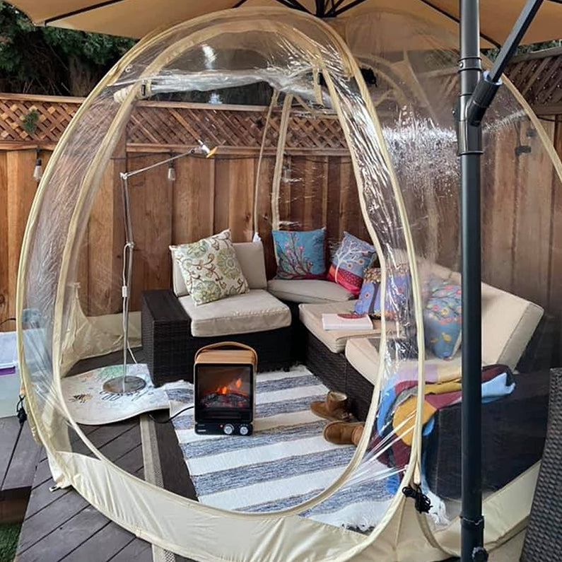 Alvantor Bubble Tent Pop Up Gazebo, 8-10 Person Igloo Dome Garden Patio Canopy Shelter