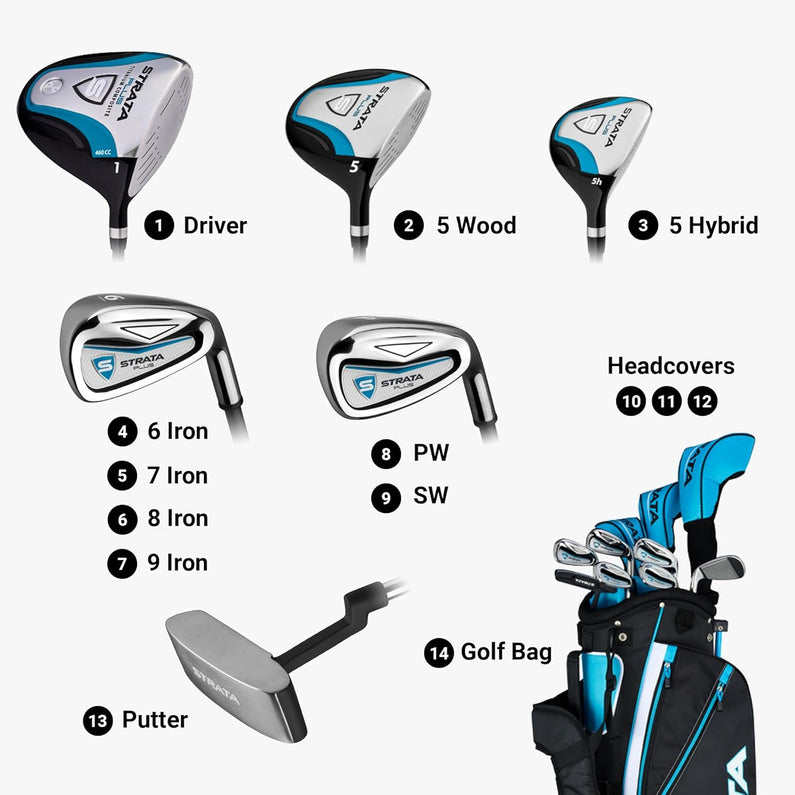 Callaway Womens Strata Club Set, Complete Kit