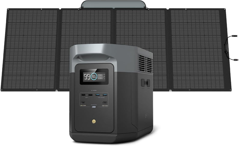 Portable Power Station Delta 2 Max – 2400W Solar Generator