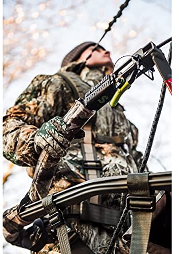 Summit Viper SD Climbing Treestand Lightweight Aluminum, Foam Padded Seat, 300 lbs Capacity, Includes Safety Harness