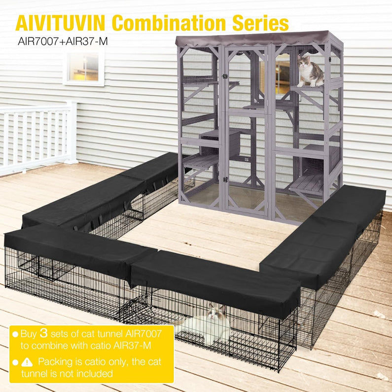 Catio Outdoor Cat Enclosure - Large Walk-In Kitty Cage