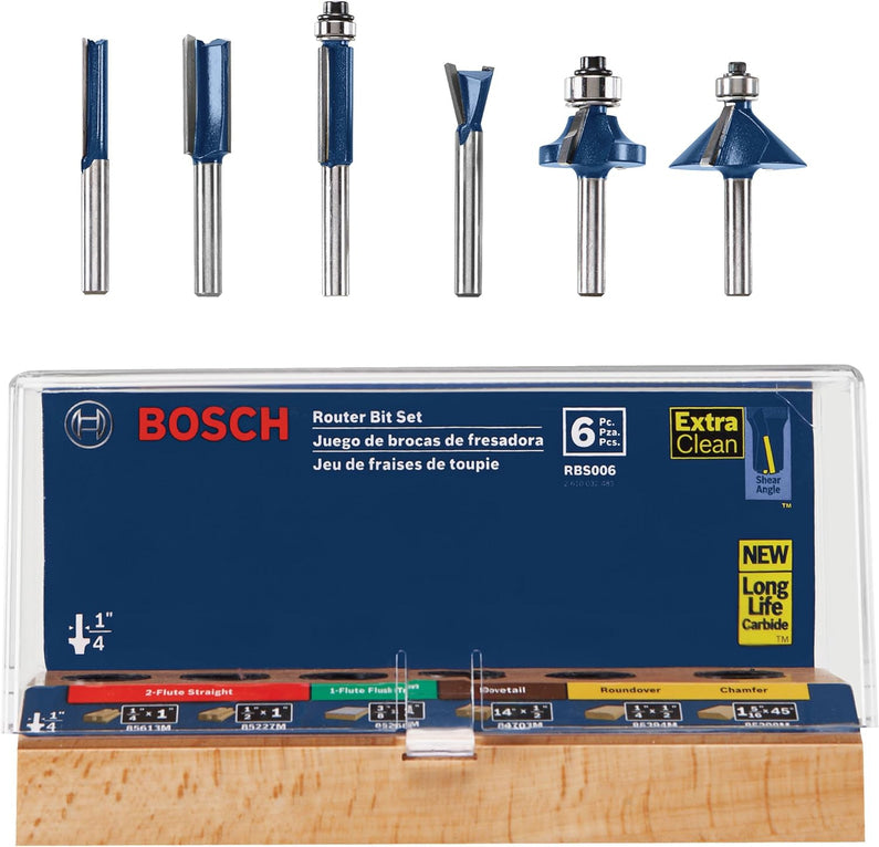 BOSCH 1617EVSPK Wood 12 Amp Router Tool Combo Kit 2.25 Horsepower Plunge Router & Fixed Base with a Variable Speed