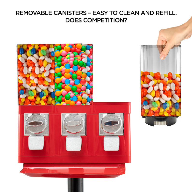 Machines Dispenser Commercial Removable Canisters