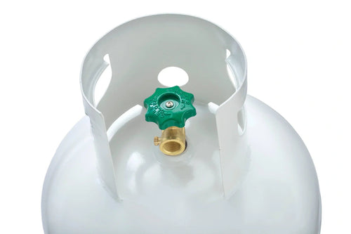 100 lb Steel Propane Cylinder POL Valve (Ships Empty)