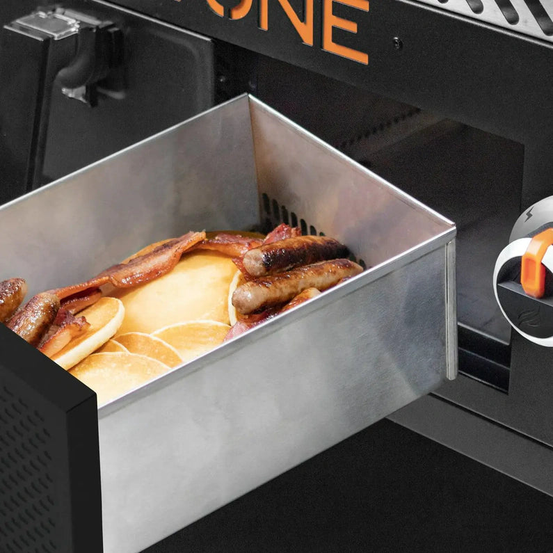 Clearance Sale,Blackstone 2-Burner 28" Griddle with Electric Air Fryer and Hood